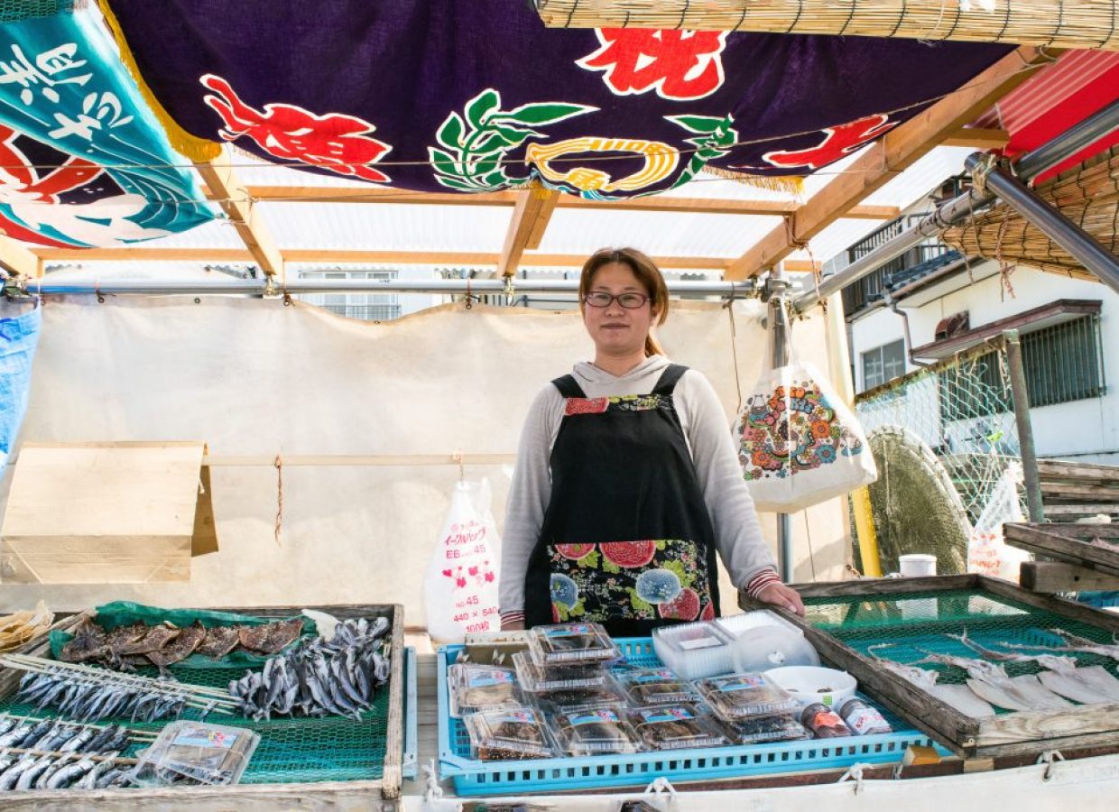 marché fruits de mer japon